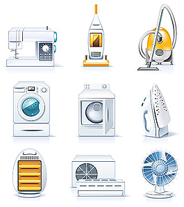 卡通生活电器图片