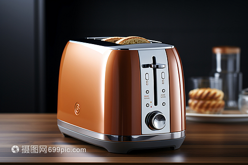 现代简约烤面包机